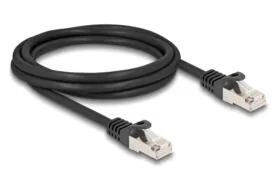 DELOCK καλώδιο RJ50 80188, S/FTP, 26 AWG, 2m, μαύρο 1