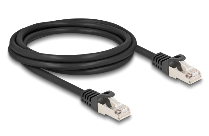 DELOCK καλώδιο RJ50 80188, S/FTP, 26 AWG, 2m, μαύρο 3 DELOCK καλώδιο RJ50 80188, S/FTP, 26 AWG, 2m, μαύρο