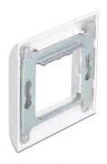 DELOCK module βάση πρίζας με frame Easy 45 81300, 80x80mm, λευκό 6 DELOCK module βάση πρίζας με frame Easy 45 81300, 80x80mm, λευκό 2