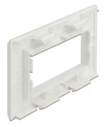 DELOCK module βάση πρίζας Easy 45 81316, 130 x 80 mm, λευκό 3