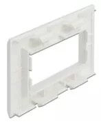 DELOCK module βάση πρίζας Easy 45 81316, 130 x 80 mm, λευκό 3