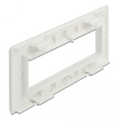 DELOCK module βάση πρίζας Easy 45 81317, 175x80mm, λευκό 3
