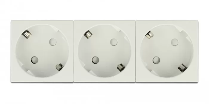 DELOCK τριπλό module πρίζας ρεύματος Easy 45 81323, 45°, 45x45mm, 5τμχ 4 DELOCK τριπλό module πρίζας ρεύματος Easy 45 81323, 45°, 45x45mm, 5τμχ - Image 2