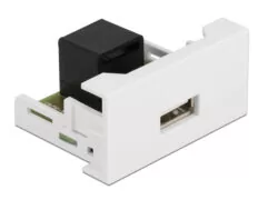DELOCK module USB σε RJ45 Easy 45 81344, 22.5x45mm, λευκό 1