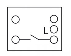 DELOCK module διακόπτης Easy 45 81359, μονός, 1-pole, 1-way, λευκός 2