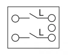DELOCK module διακόπτης Easy 45 81360, μονός, 2-pole, 1-way, λευκός 2