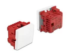 DELOCK module διακόπτης Easy 45 81360, μονός, 2-pole, 1-way, λευκός 1