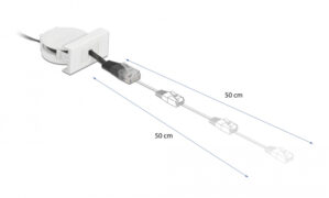 DELOCK module καλώδιο RJ45 Easy 45 81361 Cat.5e, ανασυρόμενο 50cm, μαύρο 7 DELOCK module καλώδιο RJ45 Easy 45 81361 Cat.5e, ανασυρόμενο 50cm, μαύρο 2