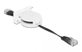 DELOCK module καλώδιο RJ45 Easy 45 81361 Cat.5e, ανασυρόμενο 50cm, μαύρο 3