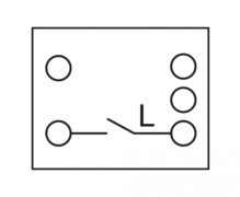 DELOCK module διακόπτης Easy 45 81364, μονός, 1-pole, 1-way, λευκός 2