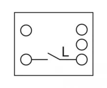 DELOCK module διακόπτης Easy 45 81364, μονός, 1-pole, 1-way, λευκός 2