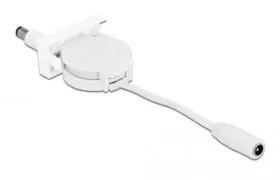 DELOCK module καλώδιο τροφοδοσίας Easy 45 81377, ανασυρόμενο 50cm, λευκό 3