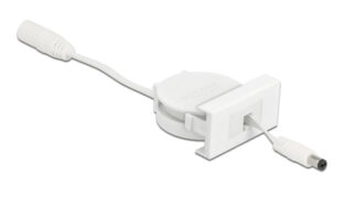 DELOCK module καλώδιο τροφοδοσίας Easy 45 81377, ανασυρόμενο 50cm, λευκό 1 DELOCK module καλώδιο τροφοδοσίας Easy 45 81377, ανασυρόμενο 50cm, λευκό