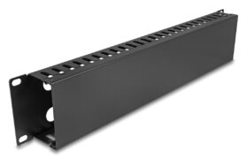 DELOCK cable management 81559 για rack 19"/2U, μεταλλικό, μαύρο 2