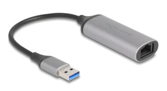 DELOCK αντάπτορας δικτύου 81571, USB, 5Gbps Ethernet, ασημί 1
