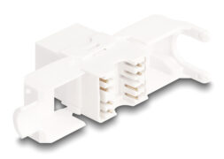 DELOCK Keystone module 86051, RJ45 σε LSA, Cat.6A UTP, λευκό, 4τμχ 7 DELOCK Keystone module 86051, RJ45 σε LSA, Cat.6A UTP, λευκό, 4τμχ 2