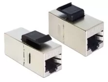 86204 Ασημί Keystone Module Rj45 Cat 5E Stp