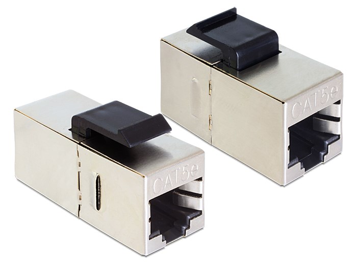 86204 Ασημί Keystone Module Rj45 Cat 5E Stp 3 86204 Ασημί Keystone Module Rj45 Cat 5E Stp