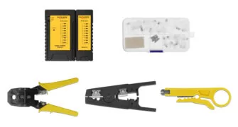 DELOCK σετ εργαλείων δικτύου 86696, για καλώδια RJ45 & RJ11 2