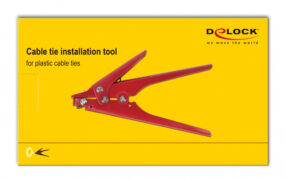 DELOCK πένσα δεματικών καλωδίων 86773, έως 9.5 x 2.3mm, μεταλλική 4