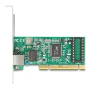 DELOCK κάρτα επέκτασης PCI σε 1x RJ45 Gigabit 88084, 1000Mbps 2