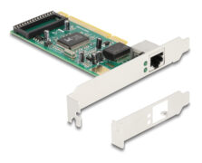 DELOCK κάρτα επέκτασης PCI σε 1x RJ45 Gigabit 88084, 1000Mbps 1 DELOCK κάρτα επέκτασης PCI σε 1x RJ45 Gigabit 88084, 1000Mbps