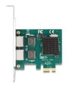 DELOCK κάρτα επέκτασης PCIe x1 σε 2x RJ45 Gigabit 88205, 1000Mbps 7 DELOCK κάρτα επέκτασης PCIe x1 σε 2x RJ45 Gigabit 88205, 1000Mbps 2