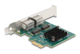 DELOCK κάρτα επέκτασης PCIe x1 σε 2x RJ45 Gigabit 88205, 1000Mbps 8 DELOCK κάρτα επέκτασης PCIe x1 σε 2x RJ45 Gigabit 88205, 1000Mbps 3