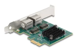 DELOCK κάρτα επέκτασης PCIe x1 σε 2x RJ45 Gigabit 88205, 1000Mbps 8 DELOCK κάρτα επέκτασης PCIe x1 σε 2x RJ45 Gigabit 88205, 1000Mbps 3