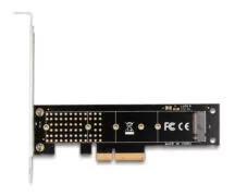 DELOCK κάρτα επέκτασης PCIe x4 σε M.2 M Key 110mm 89836, NVMe 2