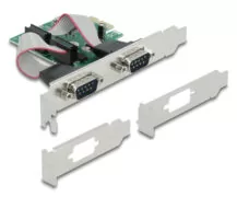 DELOCK κάρτα επέκτασης PCIe σε 2x RS-232 90007, 921.6Kbps 2 DELOCK κάρτα επέκτασης PCIe σε 2x RS-232 90007, 921.6Kbps 1