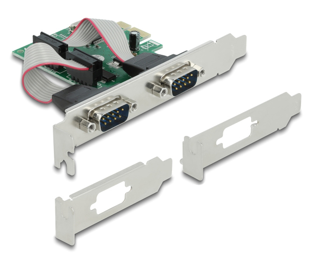DELOCK κάρτα επέκτασης PCIe σε 2x RS-232 90007, 921.6Kbps 3 DELOCK κάρτα επέκτασης PCIe σε 2x RS-232 90007, 921.6Kbps