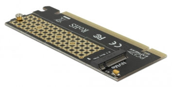 DELOCK Κάρτα Επέκτασης PCIe x16 σε NVMe M.2 Key M 1 DELOCK Κάρτα Επέκτασης PCIe x16 σε NVMe M.2 Key M