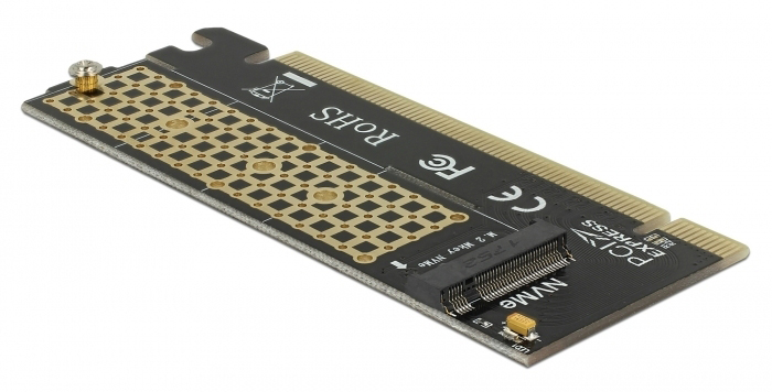 DELOCK Κάρτα Επέκτασης PCIe x16 σε NVMe M.2 Key M 3 DELOCK Κάρτα Επέκτασης PCIe x16 σε NVMe M.2 Key M