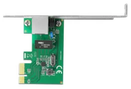 DELOCK κάρτα επέκτασης PCI Express σε RJ45 90381, 1000Mbps, low profile 2