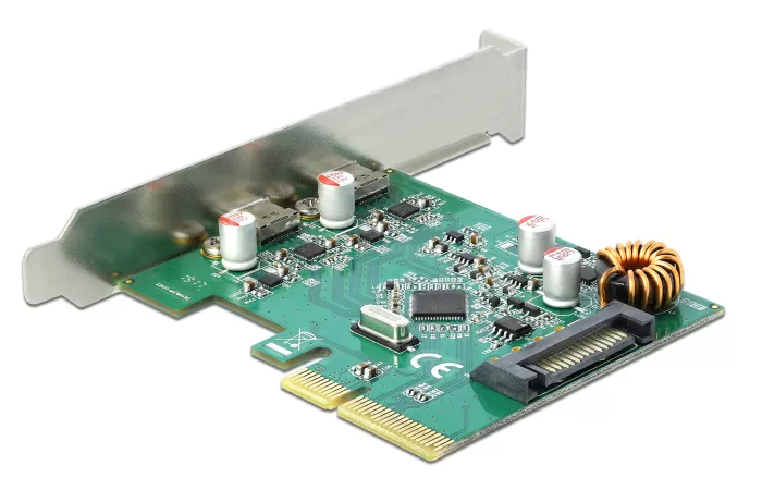 DELOCK κάρτα επέκτασης PCI Express x4 σε 2x USB-C 90397, 10 Gbps 5 DELOCK κάρτα επέκτασης PCI Express x4 σε 2x USB-C 90397, 10 Gbps - Image 3