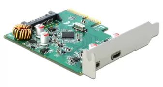 DELOCK κάρτα επέκτασης PCI Express x4 σε 2x USB-C 90397, 10 Gbps 10 DELOCK κάρτα επέκτασης PCI Express x4 σε 2x USB-C 90397, 10 Gbps 4