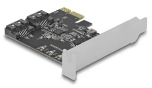 DELOCK κάρτα επέκτασης PCIe σε 2x SATA 90431, 6Gb/s 4