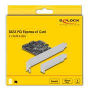 DELOCK κάρτα επέκτασης PCIe σε 2x SATA 90431, 6Gb/s 11 DELOCK κάρτα επέκτασης PCIe σε 2x SATA 90431, 6Gb/s 5