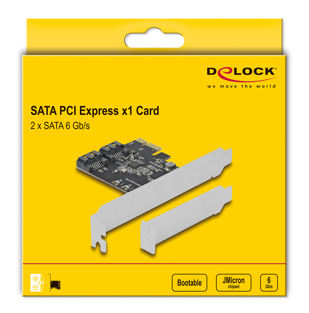 DELOCK κάρτα επέκτασης PCIe σε 2x SATA 90431, 6Gb/s 7 DELOCK κάρτα επέκτασης PCIe σε 2x SATA 90431, 6Gb/s - Image 5