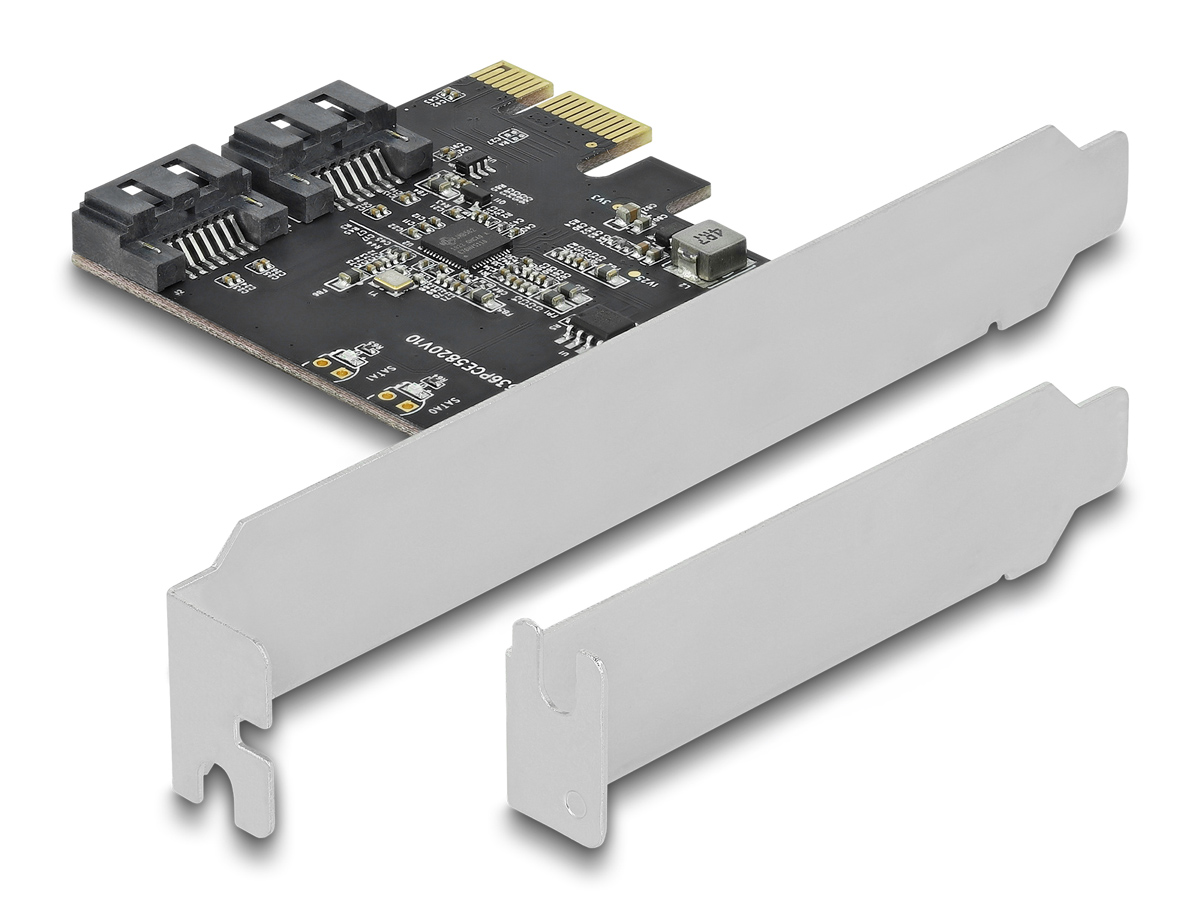 DELOCK κάρτα επέκτασης PCIe σε 2x SATA 90431, 6Gb/s 3 DELOCK κάρτα επέκτασης PCIe σε 2x SATA 90431, 6Gb/s