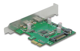 DELOCK κάρτα επέκτασης PCIe x1 σε 2x USB-C 90493, 5Gbps 7 DELOCK κάρτα επέκτασης PCIe x1 σε 2x USB-C 90493, 5Gbps 2
