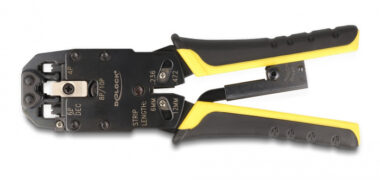 DELOCK πρέσα ακροδεκτών 90523 για καλώδια δικτύου RJ50/RJ45/RJ12/RJ11 1