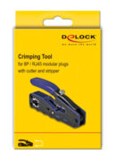 DELOCK πρέσα ακροδεκτών 90577 για καλώδια δικτύου RJ45/8P, με 2 λεπίδες 4