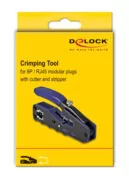 DELOCK πρέσα ακροδεκτών 90577 για καλώδια δικτύου RJ45/8P, με 2 λεπίδες 4