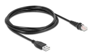 DELOCK καλώδιο USB σε RJ50 90598 για barcode scanner, 1.5m, μαύρο 1 DELOCK καλώδιο USB σε RJ50 90598 για barcode scanner, 1.5m, μαύρο