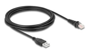 DELOCK καλώδιο USB σε RJ50 90612 για barcode scanner, 3m, μαύρο 6 DELOCK καλώδιο USB σε RJ50 90612 για barcode scanner, 3m, μαύρο 2
