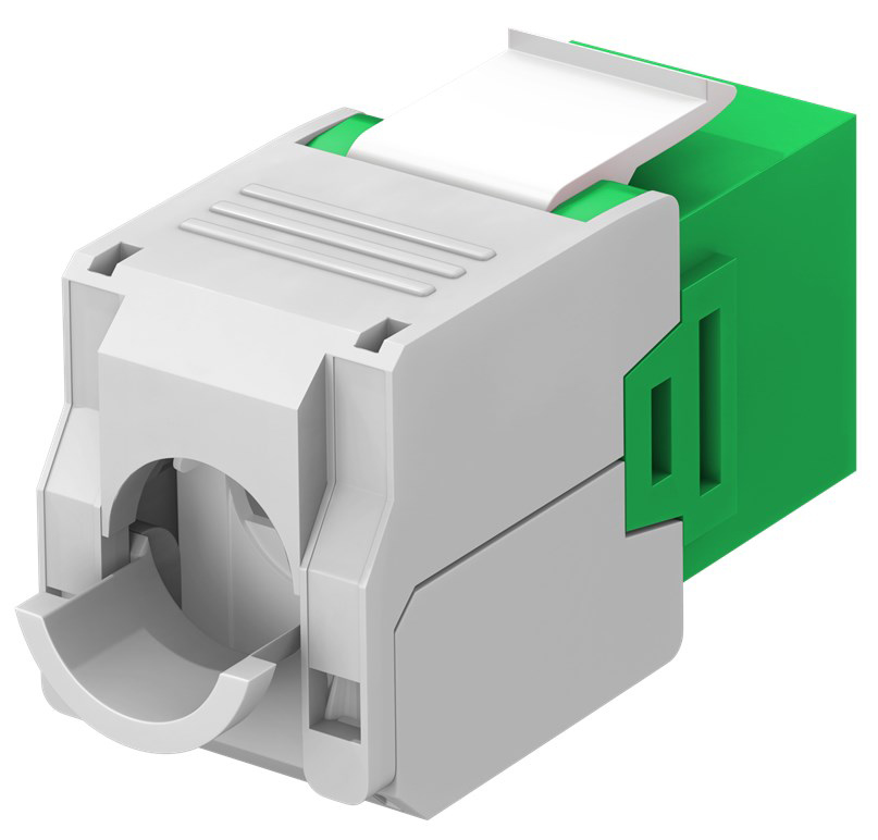 GOOBAY Keystone module RJ45 CAT 6A 90687, UTP, πράσινο 5 GOOBAY Keystone module RJ45 CAT 6A 90687, UTP, πράσινο - Image 3