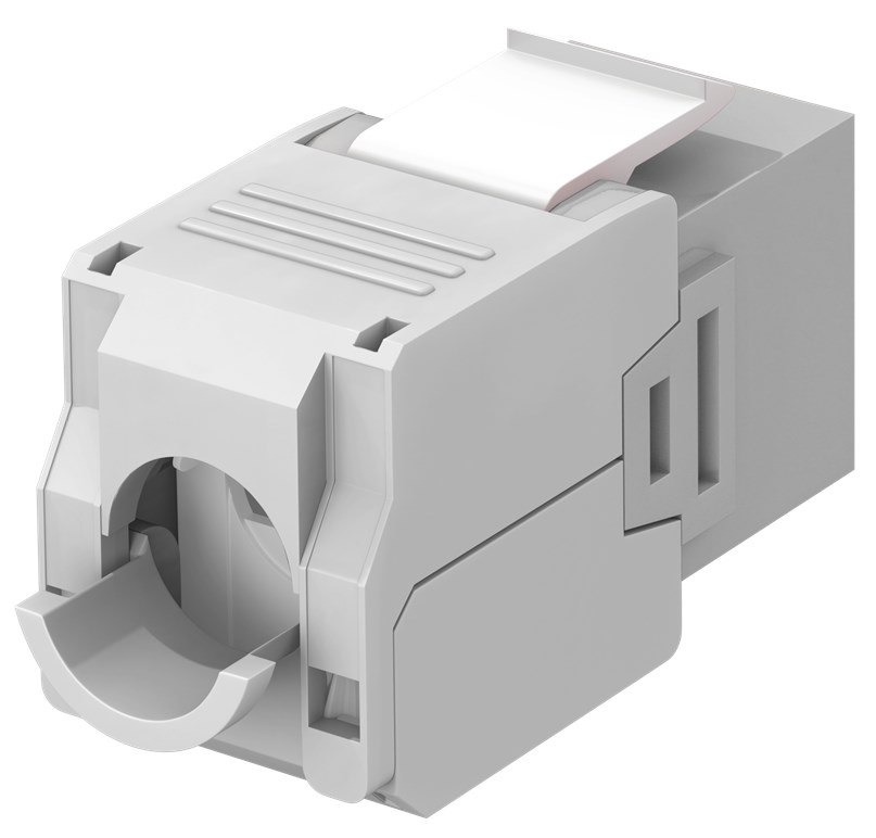 GOOBAY Keystone module RJ45 CAT 6A 90693, UTP, γκρι 5 GOOBAY Keystone module RJ45 CAT 6A 90693, UTP, γκρι - Image 3