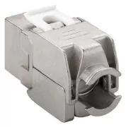 GOOBAY Keystone module RJ45 CAT 6A 90864, STP, 500 MHz, slim-line, ασημί 7 GOOBAY Keystone module RJ45 CAT 6A 90864, STP, 500 MHz, slim-line, ασημί 3
